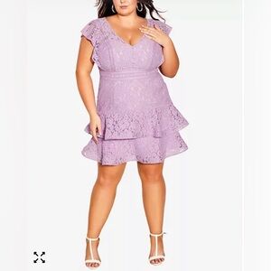 CITY CHIC Trendy Plus Size Sienna Dress Sz L/20